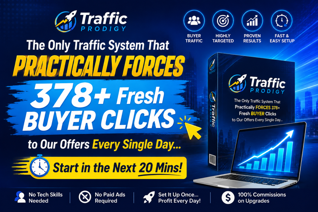 Traffic Prodigy Review: A Simple Way to Get Daily Buyer Traffic?
